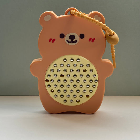 Mini Magnetic Drawing Board Keychain – Cute Bear & Cat Stress Relief Toy