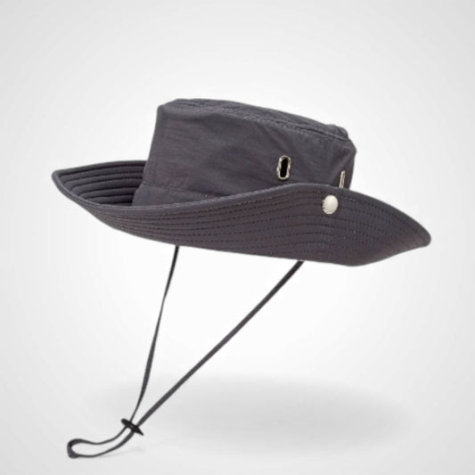 Lightweight Outdoor Sun Hat with Chin Strap-3 Colors
